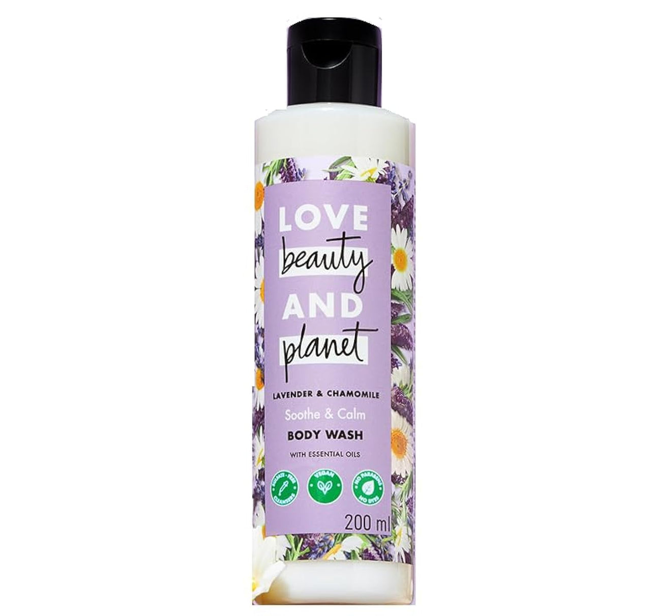 Love Beauty & Planet Lavender & Chamomile Bodywash| Natural Shower Gel for Soft,Smooth Skin,200 ml