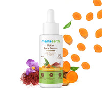 Mamaearth Ubtan Face Serum for glowing skin with Turmeric & Saffron for Skin Brightening 30 ml Bo