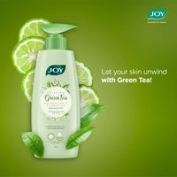 Joy Relaxing Green Tea Body Serum Lotion | Refreshing & Hydrating With Bergamot & Chamomile Essential Oil | Quick Absorbing & Skin Glowing | Body Serum Lotion for All Skin Types | 300 ml