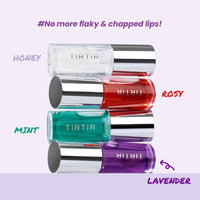 TIRTIR My Glow Mint Lip Oil | Moisturizing Lip Care with Cooling Mint for Smooth | Glossy Lips