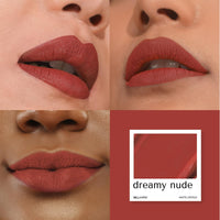 BELLAVITA Kiss-Proof Liquid Lipstick | 3.8 ml | 18-hr Stay | Transferproof Lipstick | Long Lasting | Ultra Matte Finish | Intense Moisturisation | Waterproof Liquid Lipsticks for Women | Dreamy Nude