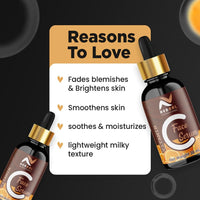 NATURALS Vitamin C Brightening Anti-Aging Glowing Skin Face Serum (multi, pack of 1)