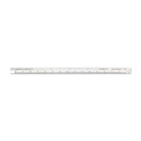 Alumicolor 3610-1 Aluminum Combination Pocket Scale, 6IN, Silver 6 Inch