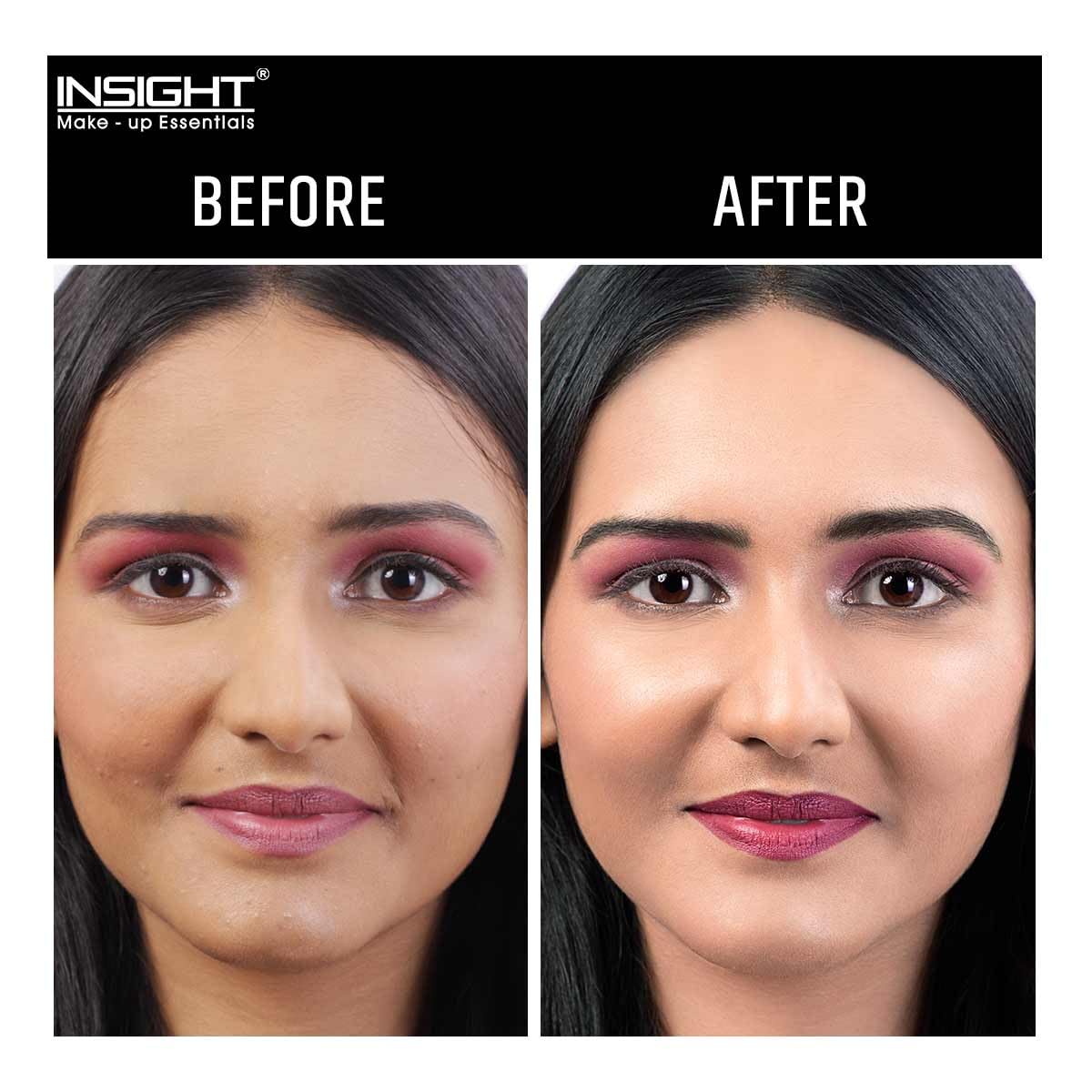 INSIGHT Liquid Hd Satin Concealer |Light Weight Concealer With Full Coverage |Easily Blendable Concealer For Face Makeup(Cr111-Ln10)