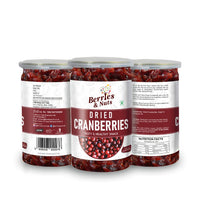 Berries And Nuts Premium Whole Dried Cranberries | Antioxidant Rich, Immunity Booster | 1 Bottle of 200 Grams