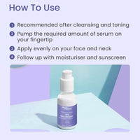 Earth Rhythm 10% Niacinamide Face Serum with Hyaluronic Acid | For Acne Prone, Oily & Sensitive Skin | Evens Out Skin Tone, Improves Texture, Plumps & Hydrates Skin | Men & Women - 30ml