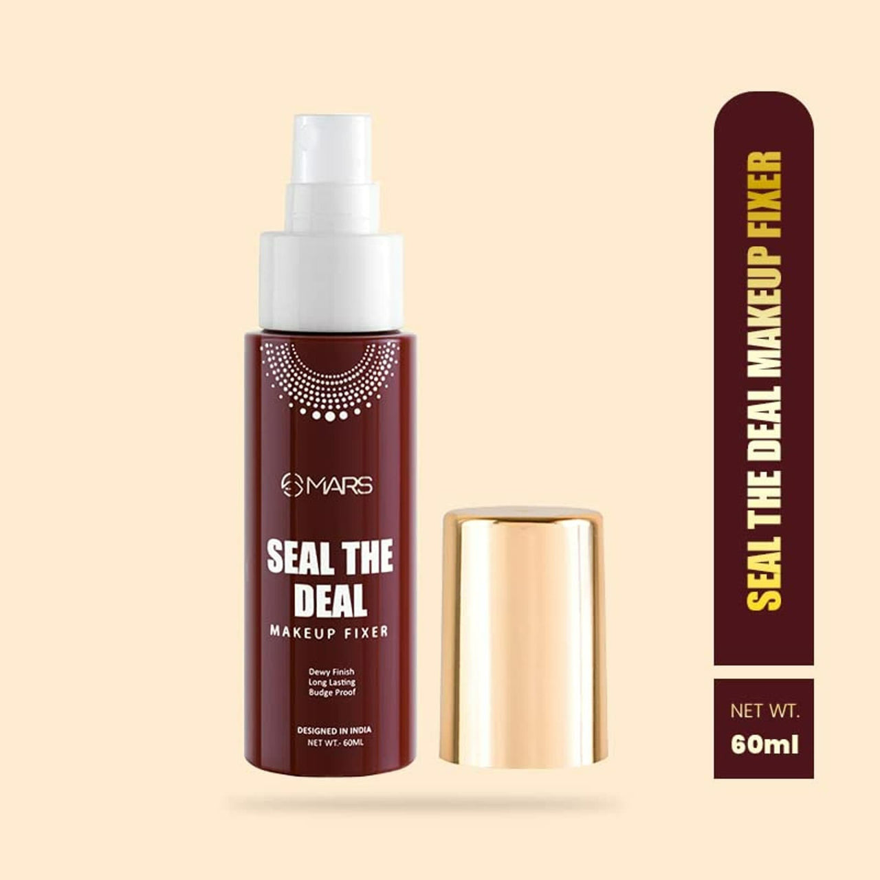 MARS Lipstick 02, Ultra Mascara Black, Makeup Fixer