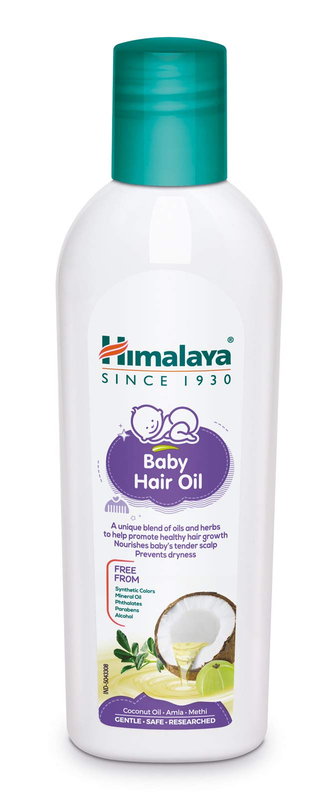 Himalaya Extra Moisturizing Baby Soap (75g, Buy 3 Get 1 Free) & Himalaya Baby Hair Oil 100 ml