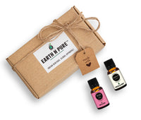 Earth N Pure Jasmine Essential Oil and Rose Essential Oil Pack of 2-15ml for Aromatherapy, Skincare and Home Fragrances