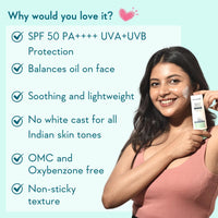WishCare SPF 50 Sunscreen Combo for Face & Body (50gm + 200ml)