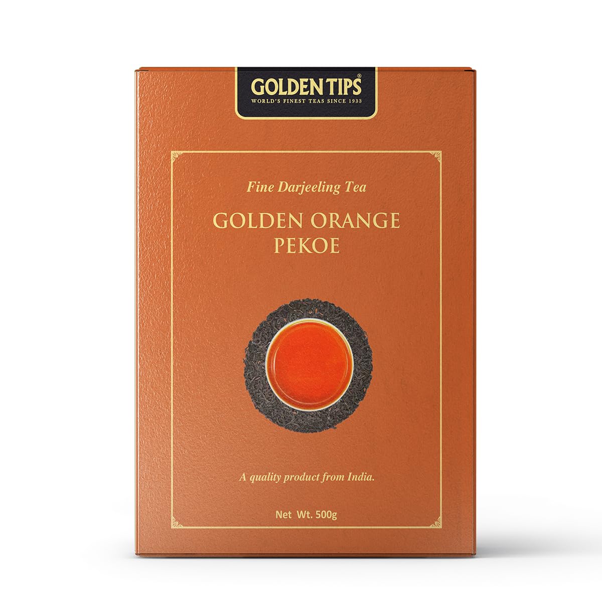 Golden Tips Darjeeling Orange Pekoe Loose-Leaf Black Tea, Premium Himalayan Single-Origin Tea, Handpicked & Expertly Processed for Rich Aroma & Flavor,Fresh & Authentic, (100 gram- 50 Cups)
