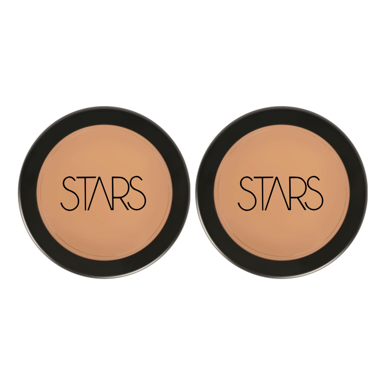 Stars Cosmetics Makeup Foundation Cream Face Professional Light Weight Matte Finish Waterproof blends seamlessly Long Lasting Full Coverage All Skin Types For Girls & Womens SFS (Pack of 2 8g Each)