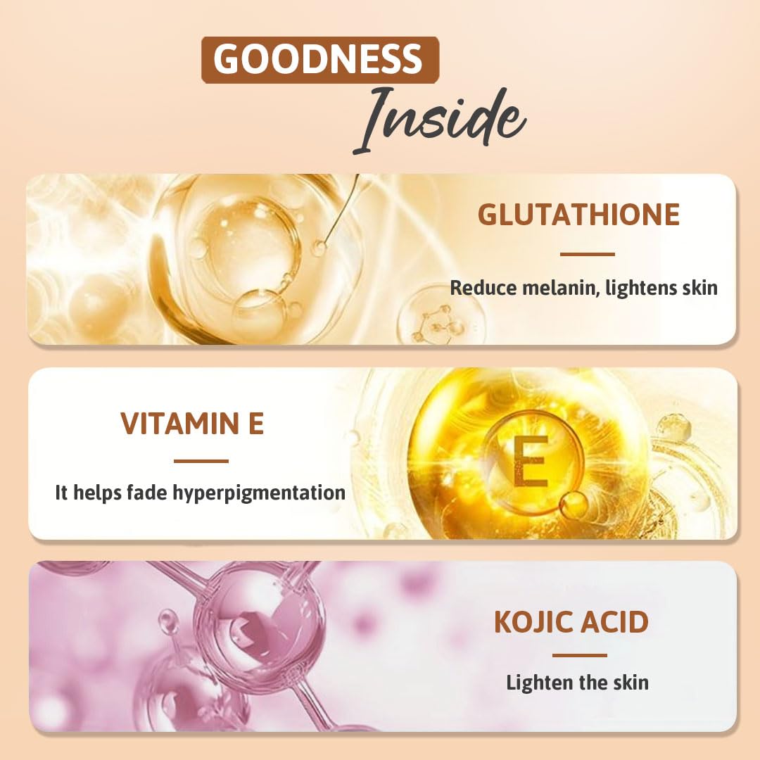 Glamveda Glutathione 24k Gold Face Wash Lightens skin tone | Enhances Natural Radiance, Glow Booster | For All Skin Types | SLS & Paraben Free 100 ml
