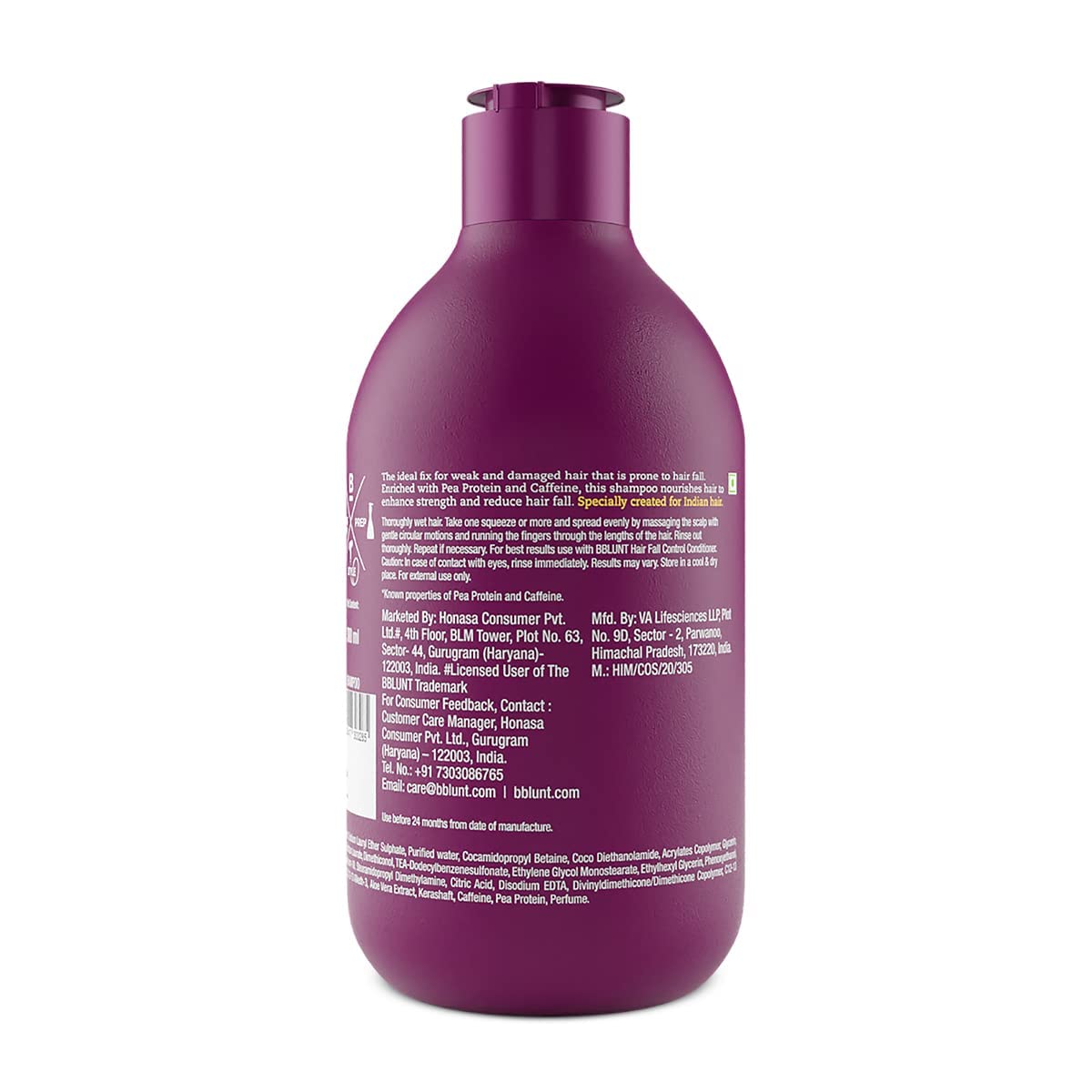BBlunt Hot Shot Heat Protection Mist 150ml | Hair Fall Control Shampoo with Pea Protein & Caffeine 300ml