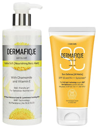 Dermafique All Matte for Normal Oily Skin 360 degree Prevents Tanning Photaging Hydra Soft Nourishing Body Wash – 500ml