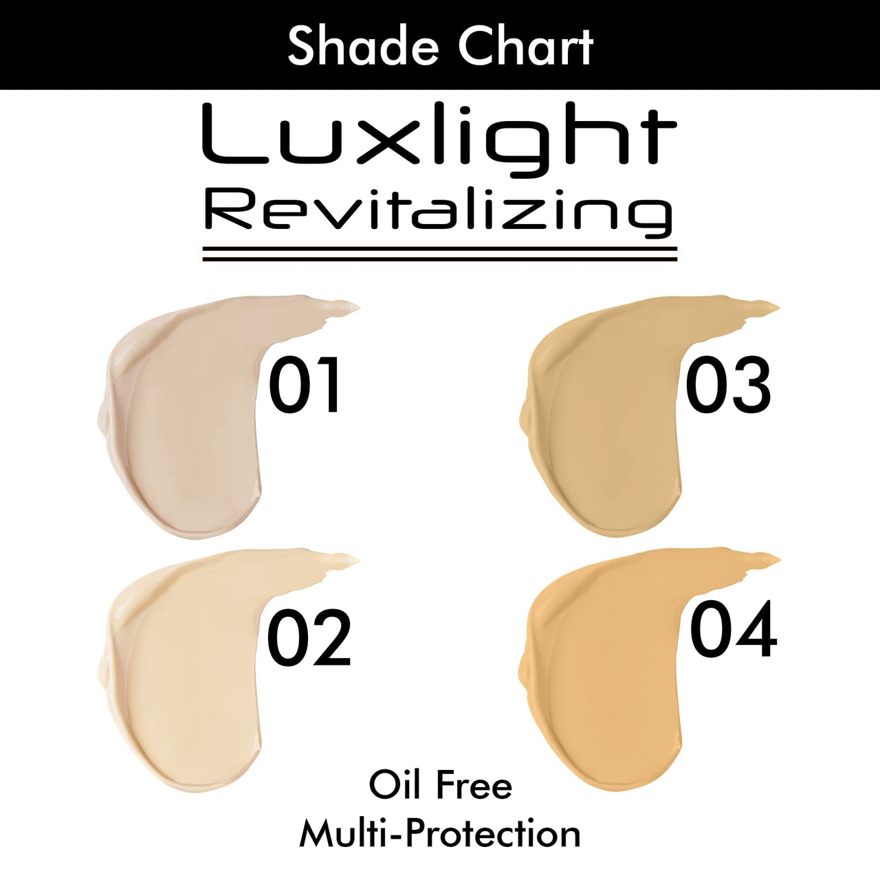 Colors Queen luxlight Revitalizing foundation| Oil Free Multi Protection Foundation Comes With SPF-30+ and PA+++ which Provides Non Sticky and Matte Finish |waterproof foundation Long Lasting (Beige)