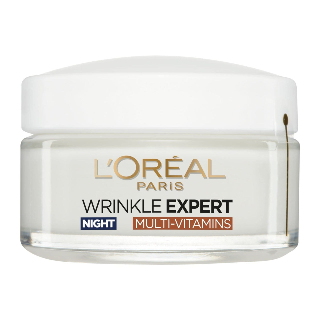 L'Oreal Paris Anti-Aging Face Cream 65+, Night Skincare, Wrinkle Expert, With Multi-Vitamins to Reduce the Look of Deep Wrinkles, 50mL