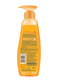 Joy Vitamin C Gel | Glow Reviving & Skin Brightening Gel | With Orange Peel extract, Alpha-arbutin, Anti Tan, Sun Protection, Skin Moisturizer for Face & Body, No Parabens | For All Skin Types 300 ml