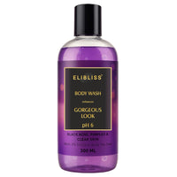 Elibliss Enhances Gorgeous Look Body Wash with 2% Salicylic & Tea Tree | Anti-Acne Cleanser for Black Acne & Pimples | pH 6 Balanced Formula for Clear Skin | Daily Body Wash 300ml
