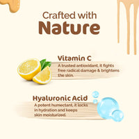Mamaearth Hydra-Glow CC Serum with Vitamin C & Hyaluronic Acid - Honey - 30 ml | Hydrates Skin | Natural Coverage| SPF 30