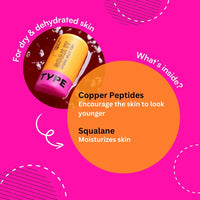 TYPE BEAUTY INC Soak It Hydra Jelly Shimmery Tints For Cheeks, Lips And Eyes, Lip Stain With Squalane For Deep Hydration, Long Lasting Smudge-Proof Lip Tint For Women - Diamond Dust 88