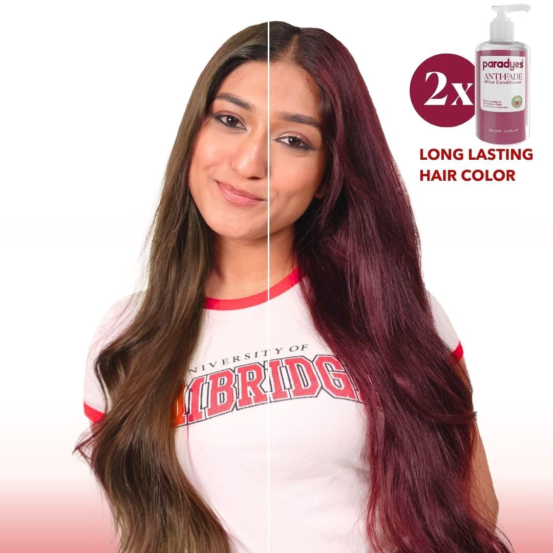 paradyes Anti Fade Wine Fresh Conditioner For All Types Of Hair, 1 Count