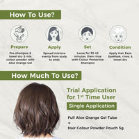 INDUS VALLEY Damage Free Natural Gel Hair Colour for Women | Ammonia & PPD Free Organic Hair Colour with 100% Grey Coverage, Long Lasting Hair Color Trial Pack | Dark Brown (Pack of 2)