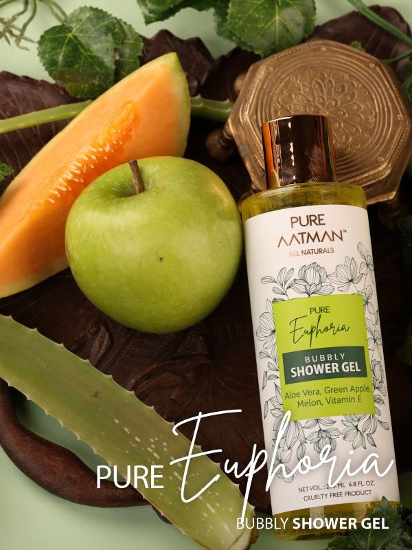 PURE AATMAN body care kit for smooth skin | Energizes Senses and Refreshes Body | 200 ml