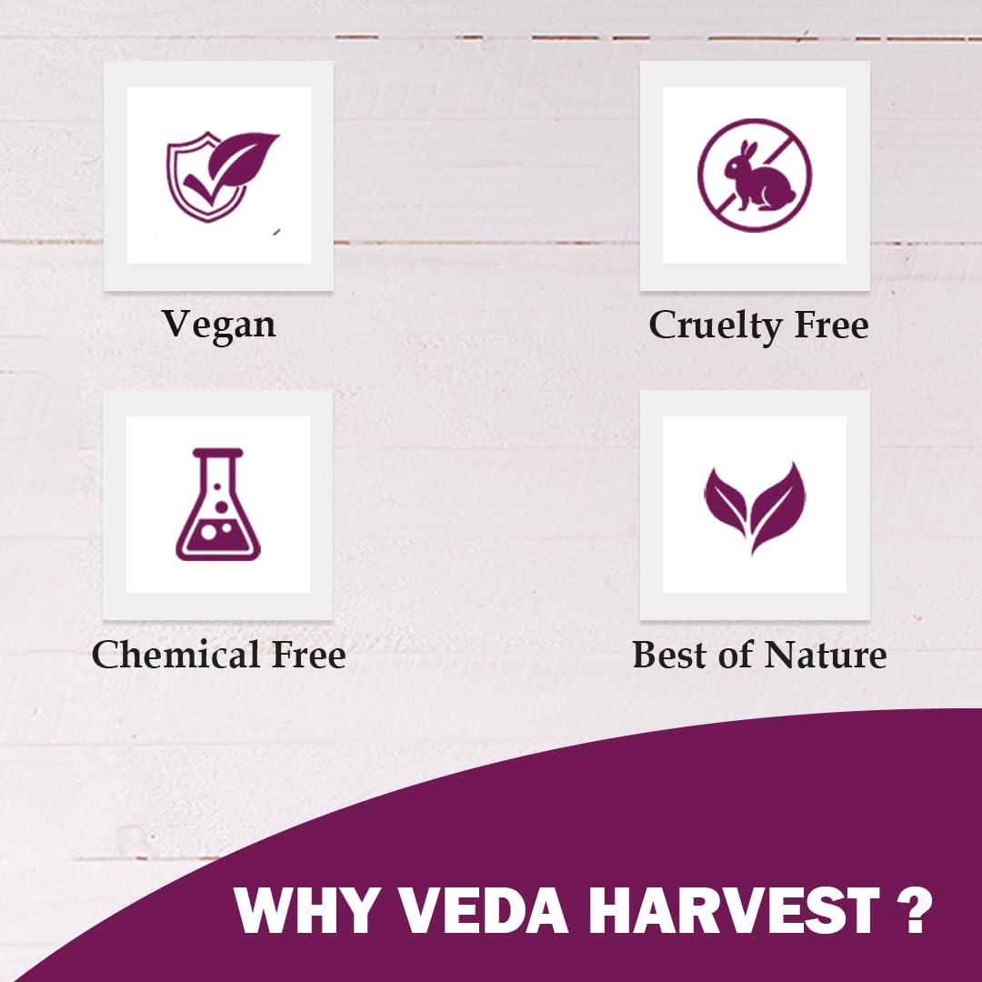 Veda Harvest Rosemary Essential Oil and Sandalwood face pack | Deep cleansing, Hydrates skin, Boosts Collagen, Anti aging