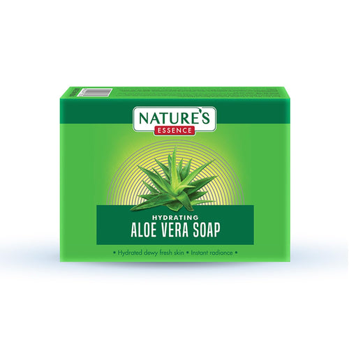 Nature's Essence Hydrating Aloe Vera Soap | Soap for Bath, 75g