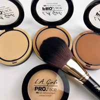 L.A GIRL HD Pro Face Pressed Powder, 8 Hr Long Stay, Smooth, Blendable, Smudge Proof, Water Proof, Matte, Classic Tan-7g