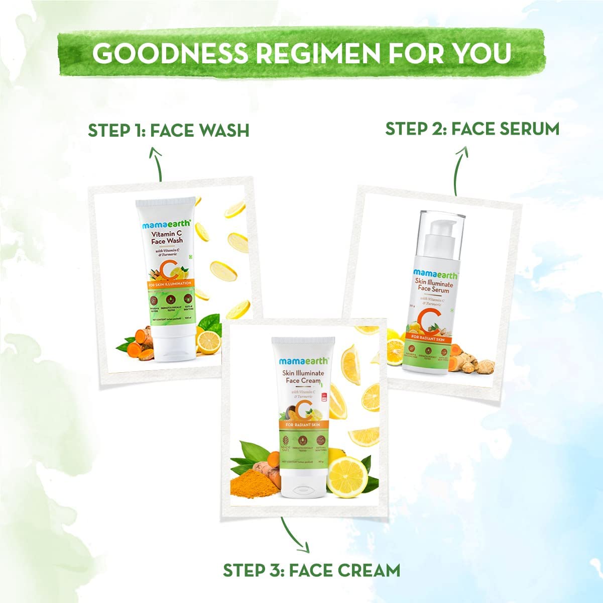 Mamaearth Skin Illuminate Face Cream, for skin brightening, with Vitamin C and Turmeric for Radiant Skin – (Pack of 2)