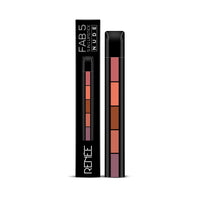 RENEE Fab 5 (5-In-1 Matte Lipstick) (Fab5 Nude) & Madness Ph Stick, 3G | Black Matte Lipstick That Delivers Pink Hue, Enriched With Vitamin E And Jojoba Oil