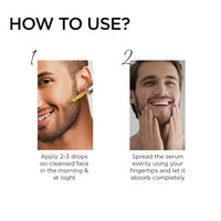 The Man Company 10% Niacinamide Face Serum with Hyaluronic Acid for Men – 30 ml | Reduces Dark Spots | For Blemish-Free Clear & Bright Skin | Fragrance - Free | For All Skin Type