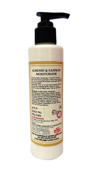 Khadi Natural Herbal Almond & Saffron Face/Body Lotion (210ml)
