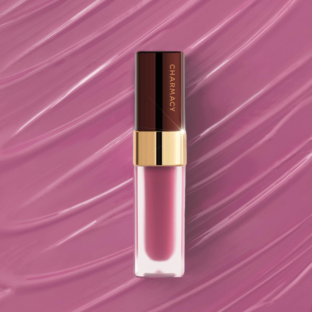 Charmacy Milano Stunning Longstay Liquid Lipstick (Bare Beauty 02) - 5.6 ml, Velvet Intense Matte Finish, 12 Hours, Smudge Proof Lipstick, WaterProof Lipstick, KissProof, One Swatch Application