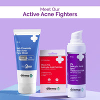 The Derma Co Sali-Cinamide Anti-Acne Face Serum with 2% Salicylic Acid & 5% Niacinamide for Acne & Acne Marks - 10ml