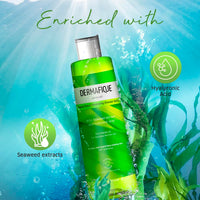 Dermafique Aqua Cloud Hydrating Shower Gel – 250ml, Body Wash for Women & Men, No Parabens/SLS/SLES,with Seaweed Extracts & Hyaluronic Acid, Suitable for Sensitive - Normal Skin | Dermatologist Tested