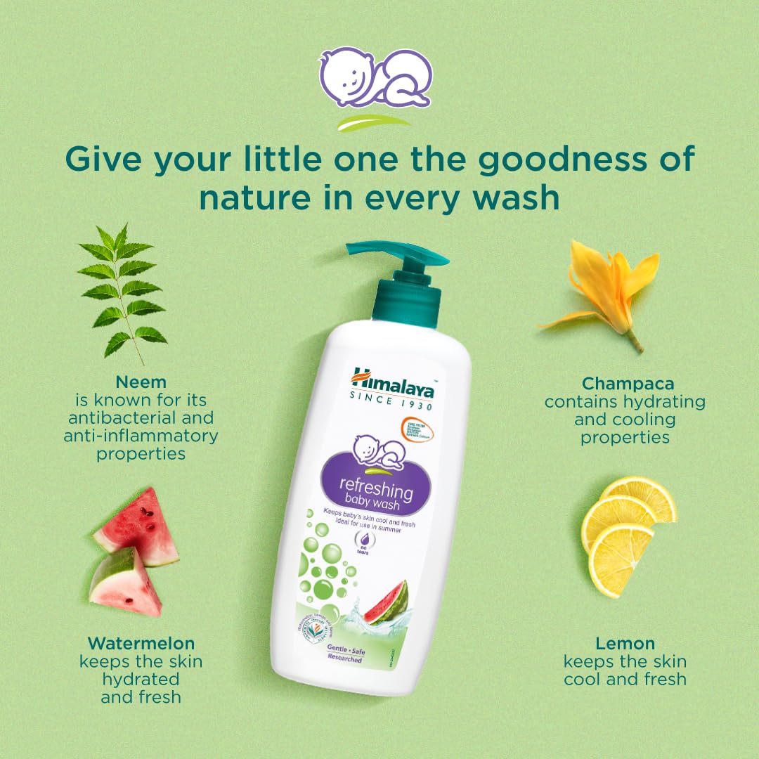 Himalaya Refreshing Baby Wash 200ml