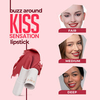 Juice Kiss Sensation Lipstick with Goodness of Bio Retinol, & SPF 15 UV Protection