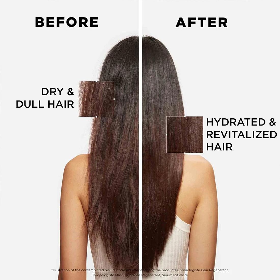 Kérastase Chronologiste Hair Mask for Aging Hair 200ml | Revitalizing & Hydrating Hair Mask for Aging Hair | Infused with Hyaluronic Acid, Abyssine & Vitamin E