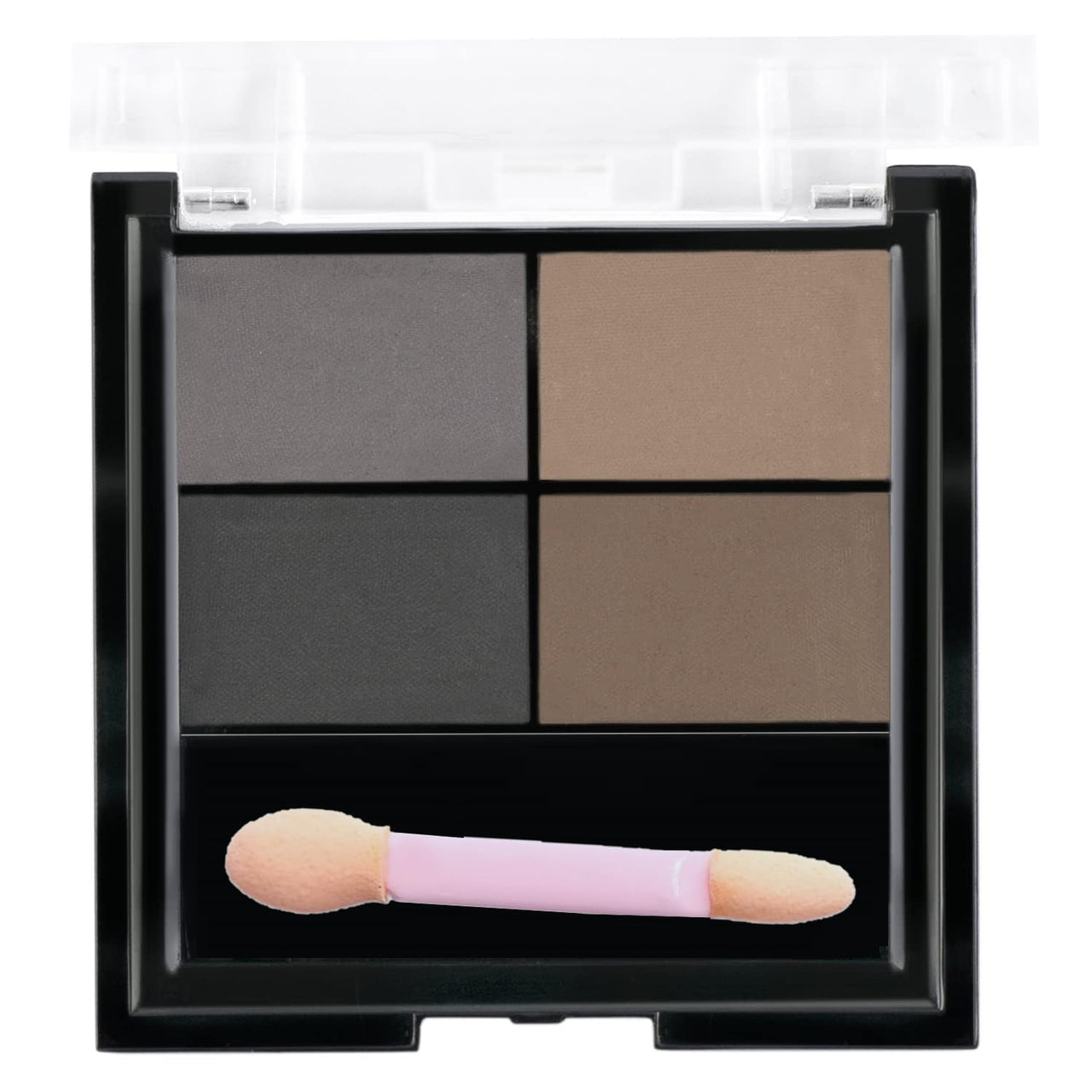 HUDA GIRL Eyebrow Palette for Women with Eyebrow Brush, Long Lasting & Waterproof Eyebrow Filler, Blendable Colors in 4 Shades, Eye Brow Palette and Brush Set for Women and Girls