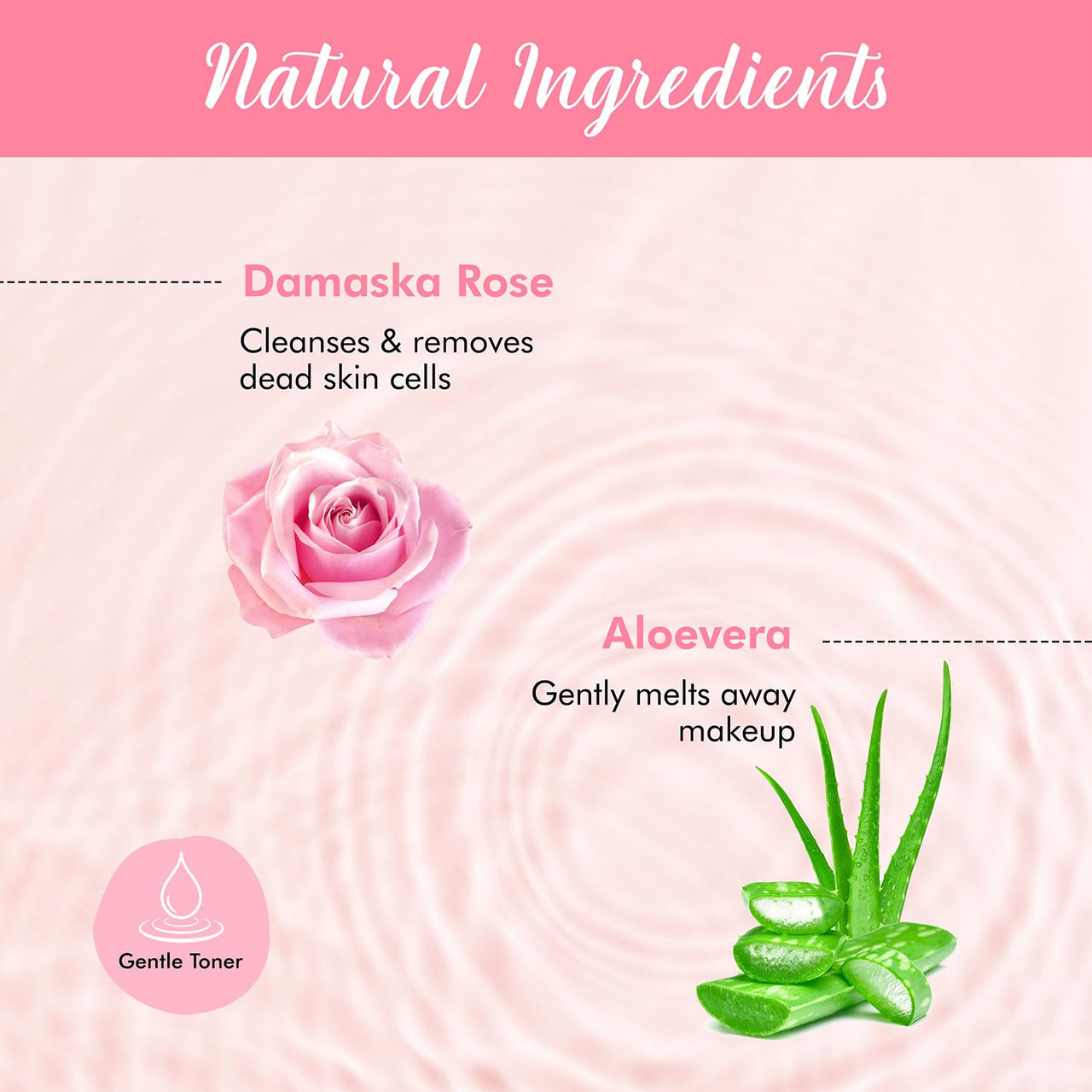 Nature's Essence Refreshing Rose Toner, 100Ml