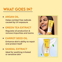 Jovees Herbal Sun Guard Lotion SPF 60 Pa+++ Broad Spectrum For All Skin | 3 in 1 Matte Lotion UVA/UVB Protection, Moisture Balance, Even Tone Skin For Women/Men 100ml