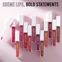 Insight Cosmetics Soft Lip Crème | High-Pigment, Long-Lasting, Transfer-Proof Matte Lip Color | Enriched with Niacinamide for Brighter Lips | Lightweight, Non-Sticky, Vegan & Cruelty-Free (Cruising Maroon, 6 gm)
