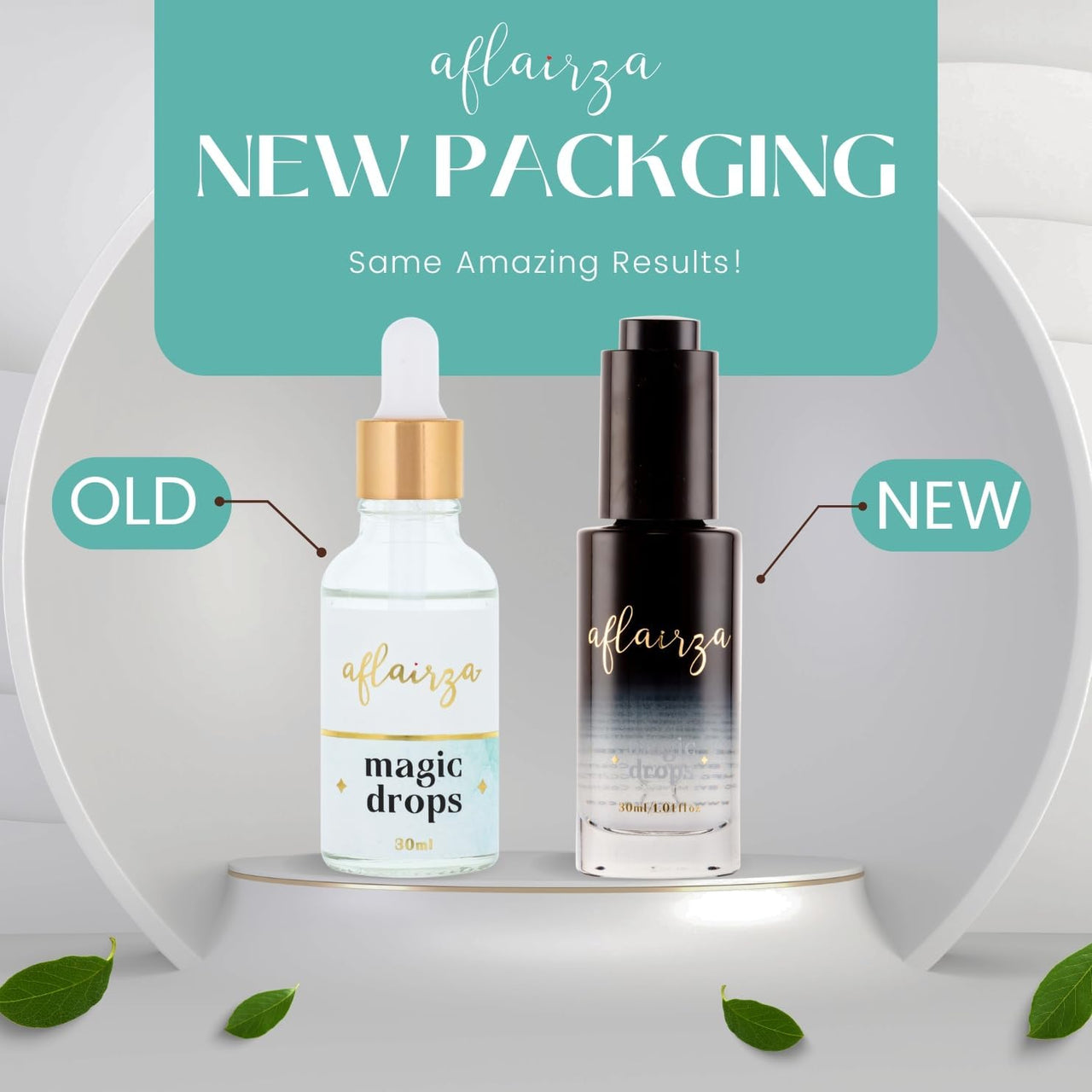 Aflairza Magic Drop Primer for Face, Sweat Resistant & Waterproof Makeup, Enhances Longevity - Lightweight for all Skin Types - Use Directly or Blend for Flawless Look (30 ml)