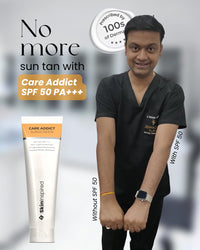 SkinInspired Care Addict Encapsulated Sunscreen SPF 50 For Dry Skin With Pa++++ | Broad Spectrum UV A, UV B & Blue Light Protection | Contains Ceramides & Hyaluronic Acid | No White Cast | For All Skin Type | 150G