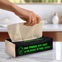 Beco Bamboo Super Soft Facial Tissue 100 Pulls (Pack of 12), 1200 Pulls 2 ply 100% Natural and Ecofriendly