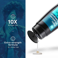 Ustraa Wash & Care Combo - Hair Vitalizer Shampoo - 250ml - Power of 26 Nutrients | Biotin | No SLS & Daily Use Hair Conditioner - 100g | Keeps Hair Nourished & Soft Post-Wash | with Brahmi