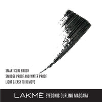 Lakmé Eyeconic Lash Curling Mascara, Black, 9ml And Lakmé Invisible Finish SPF 8 Foundation, Shade 01, 25ml